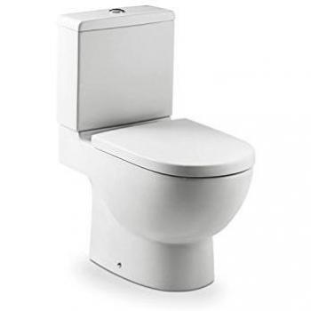 Roca ,MERIDIAN Taza con salida dual para inodoro de tanque bajo, 370 x 645 x 790 mm,A342245000