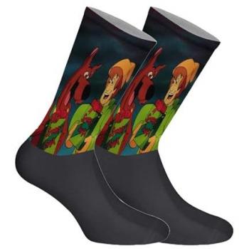 KISSES & LOVE Calcetines de caña larga estampados elásticos unisex, calcetines hombre, calcetines mujer, calcetines caña alta, calcetines estampados y divertidos, calcetines de algodón