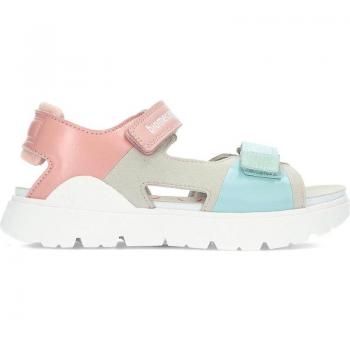 Biomecanics - Sandalias abiertas de piel para niños con cierre adherente, modelo Sport 242272 en color rosa