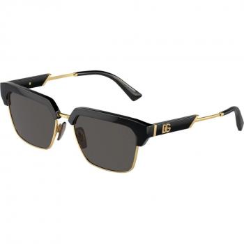 Dolce & Gabbana DG6185 501/87 Men's Square Black Sunglasses