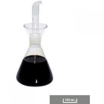 Aceitera antigoteo cristal 150ML 16X8 CM