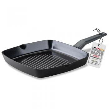 Sartén Grill 28cm Fackelmann Statement de Aluminio Reciclado, Antiadherente y Cerámico, Estructura Estriada, Resistente al Calor, Apta para Todos los Tipos de Cocina