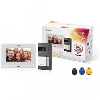 Golmar Videoportero Kit 1 Línea S5110/ART 7W con Monitor e Wi-Fi Integrado, 7, Gris