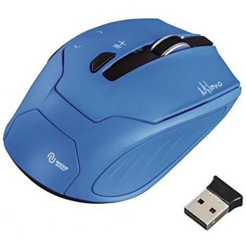 Hama Milano RF inalámbrico Óptico 2400DPI Mano Derecha Azul - Ratón