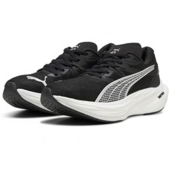 Zapatillas de Running Puma Deviate Nitro 3 Hombre Negro Blanco Talla 42.5