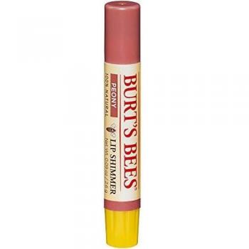 Burt'S Bees Lip Shimmer, Peony, 0.09 Ounce Tube