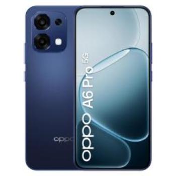 Smartphone OPPO A6 Pro 5G - 8GB RAM - 256GB ROM - Pantalla AMOLED 6.57 - Batería 6500mAh - Carga rápida 80W - Doble SIM