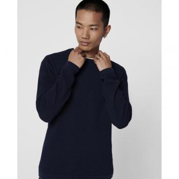 Only & Sons - Jersey de hombre con cuello caja