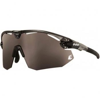 Gafas de Ciclismo Eassun Giant con Lentes Ahumadas en Gris y Negro