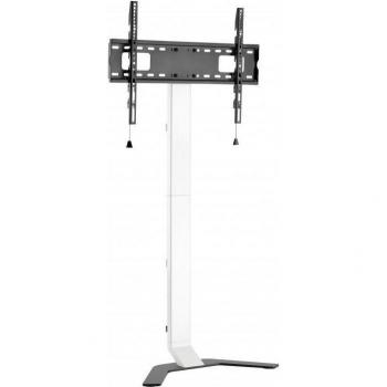 Soporte para TV Reflecta Super Slim 80 (40 kg) - Mueble de entretenimiento en aluminio y acero negro