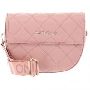 Valentino Stylish Pink Quilted Half-Moon Shoulder Bag - One Size