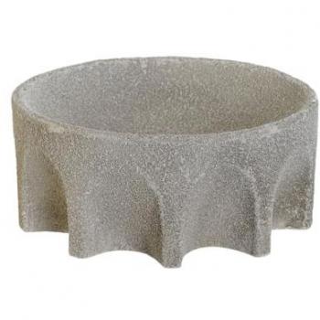 Centro de Mesa de Resina Blanco Romántico 26 x 26 x 11 cm