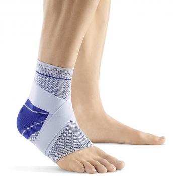Bauerfeind Vendaje entrenamiento, MalleoTrain S,titán,derecho, talla 2