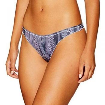 Odlo SUW Bottom String The Invisibles Print Unterhose, Mujer, 131371, Orchid Petal - AOP FW18, Medium
