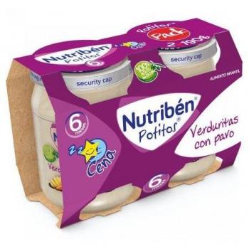 Nutribén Potito Verduritas con Pavo 190gr