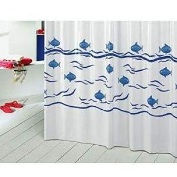 Gedy - Cortina Vinilo G-Altomare Azul 180X200