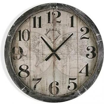Versa Blackall Reloj de Pared Decorativo para la Cocina, el Salón, el Comedor o la Habitación, , Medidas