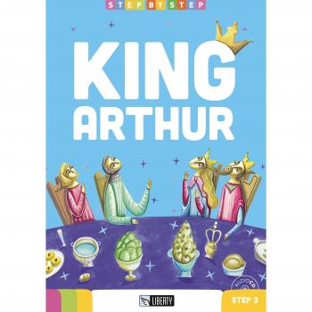 Libro de texto King Arthur - Nivel 3 con archivo de audio para descarga (Paso a paso)