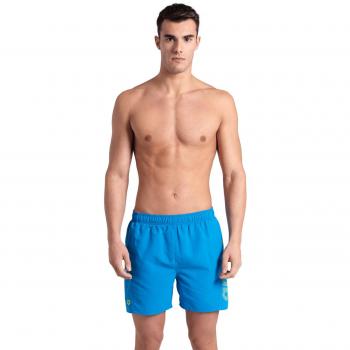 Bañador Arena Fundamentals Logo Boxer R Azul Lago Verde Suave Hombre S