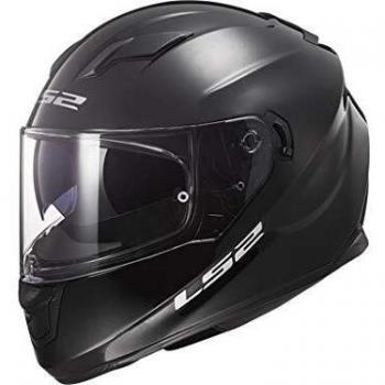 Casco de moto LS2 STREAM EVO Negro, Negro, XS