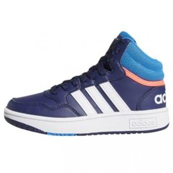 Zapatillas adidas hoops mid 3.0 infantil azul