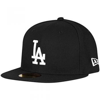 New Era 59FIFTY League Essential Fitted Cap - Los Angeles Dodgers Black Size 7 5/8