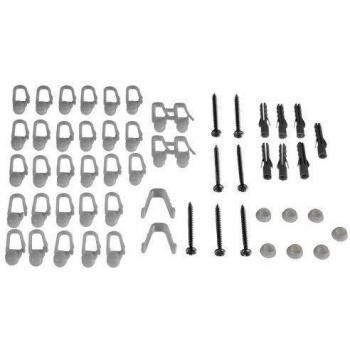 Liedeco accesorios juego de accesorios, cortinas carril, 120 - 180 cm, 1-para jodernos