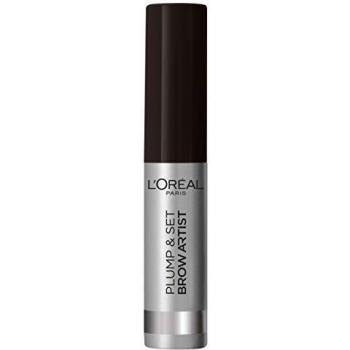 L’Oréal Paris Gel de cejas Brow Artist Plump & Set 109 Ebony, Máscara de Cejas Infallible Brows 24H L'Oreal 1.0 Ebony 4.4ml