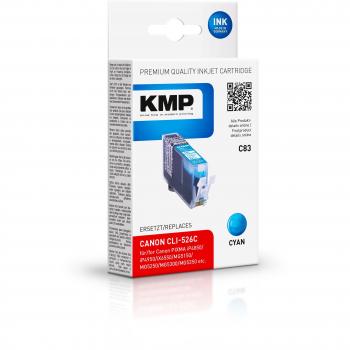 Cartucho de Tinta KMP C83 Compatible para Canon CLI-526C (Cian, 9ml)
