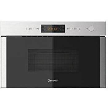 Microondas Encastrable Indesit MWI 5213 IX, 22L, 750W, Acero Inoxidable, Grill