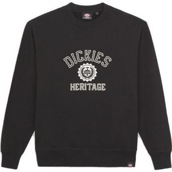 Sudadera Dickies Oxford Negra de Algodón Suave y Cómodo para Hombre