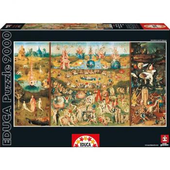 Educa Borrás - Puzzle El Jardín de las Delicias 9000 Piezas