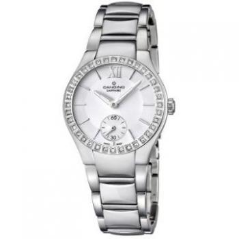 Reloj de Mujer Candino Lady Petite C4537/1 con Elegante Caja de Acero Inoxidable Plateado