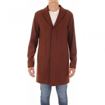 SELECTED HOMME SLHBROVE - Abrigo de Lana para Hombre Caramelo L