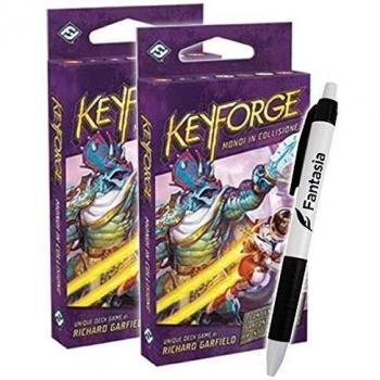 Fantàsia Bundle 2X Keyforge - Mazzo Mondi in Collisione
