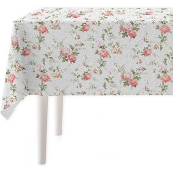 Mantel Resinado Florist Rosa - Elegante Protector de Mesa Impermeable y Antimanchas