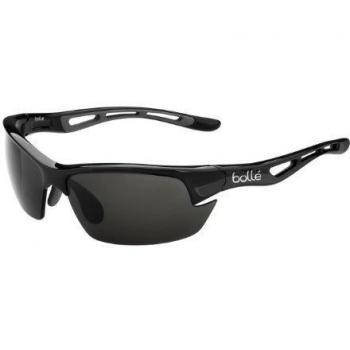 Bolle Bolt S Unisex Sunglasses, Shiny Black, Small