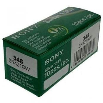 Pila de Boton Sony bateria Original Oxido de Plata SR726SW en Blister 1X Unidad