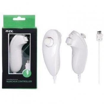 MTK - Mando Tipo Nunchuk, Color Blanco