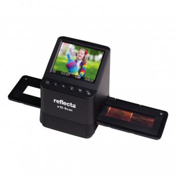 Escáner de negativos y diapositivas Reflecta x10 USB con función de escaneo rápido