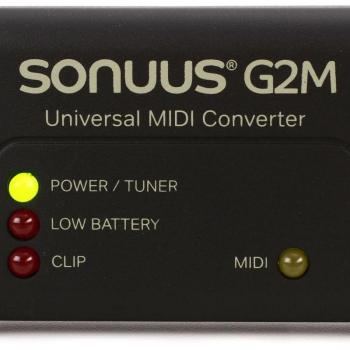 Sonuus G2M V3 Universal Guitar to MIDI Converter