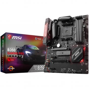 MSI b350 m Gaming Pro Socket AM4 M de ATX 2 x DDR4 USB 2.0 USB 3.1 1 x HDMI 1 x DVI-D 1 x VGA