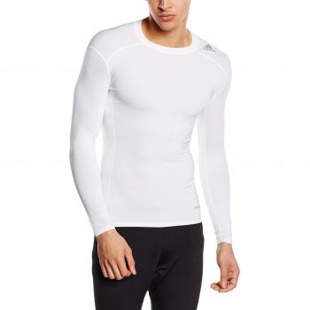 adidas TF Base LS Camiseta Interior, Hombre, Blanco, XL
