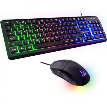 Combo Gamer Teclado y Ratón The G-Lab Iridium AZERTY