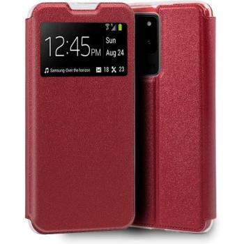 Funda Flip Cover Samsung G988 Galaxy S20 Ultra 5G Liso Rojo