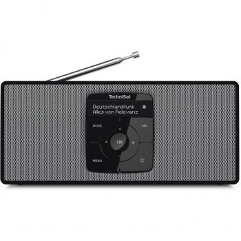 TechniSat DIGITRADIO 2 S - Radio portátil digital DAB estéreo con batería, soporte para DAB+ y FM, conectividad Bluetooth, pantalla OLED, conector para auriculares y potencia de 2 W RMS, color
