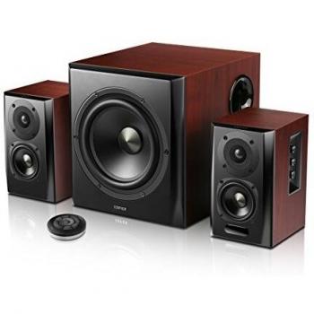Edifier S350DB 2.1canales 150W Negro, Madera Conjunto de Altavoces - Set de Altavoces