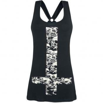 Gothicana by EMP Purgatory Top Mujer Negro XL
