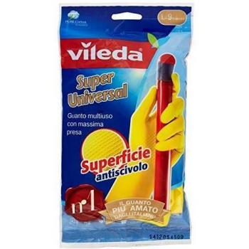 Vileda the Non-Slip Rubber Gloves-Ideal for household chores Griffsicheres-Size L
