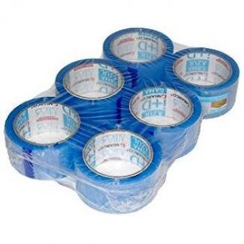 Cinta de Embalaje Transparente Miarco Gama Azul, 48mm x 66m, Pack de 6 Unidades